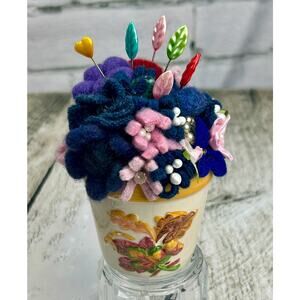 Up Cycled Pin Cushions - Handmade Embellishments - Pin Cushions - Pin Keeps
